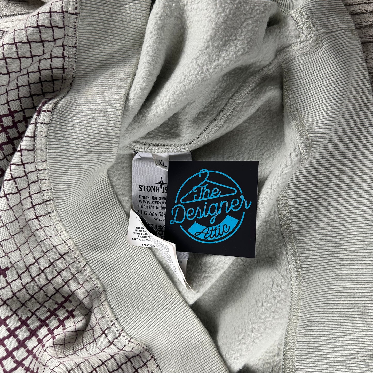 Stone Island Grid Camo Sweater - ExL