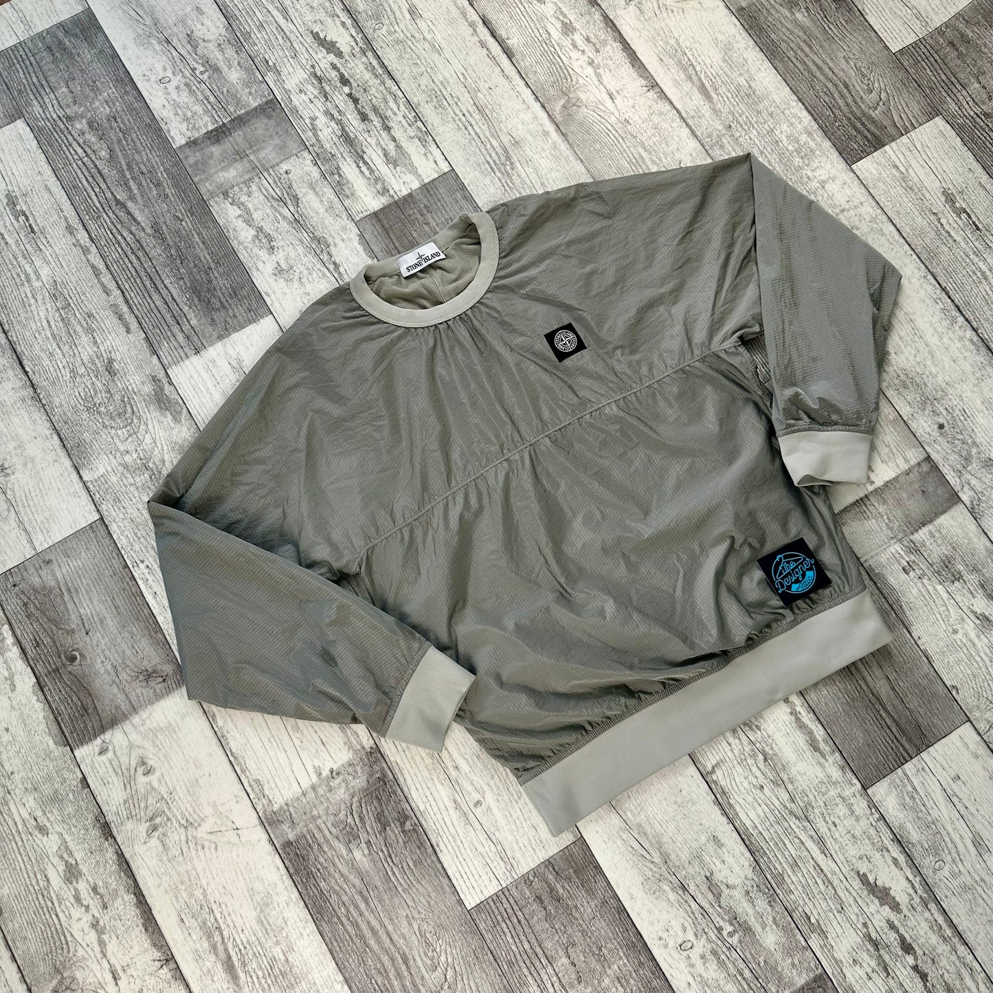Stone Island Nylon Patch sweater - Medium