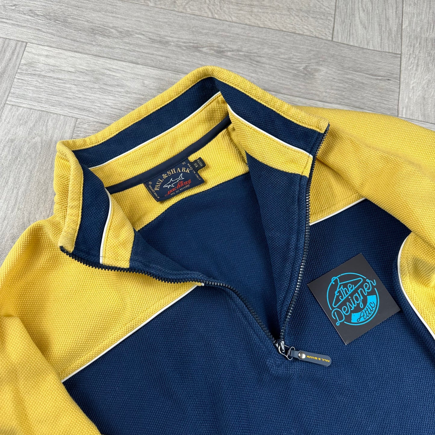Paul & Shark 1/4 Zip Sweater - ExL