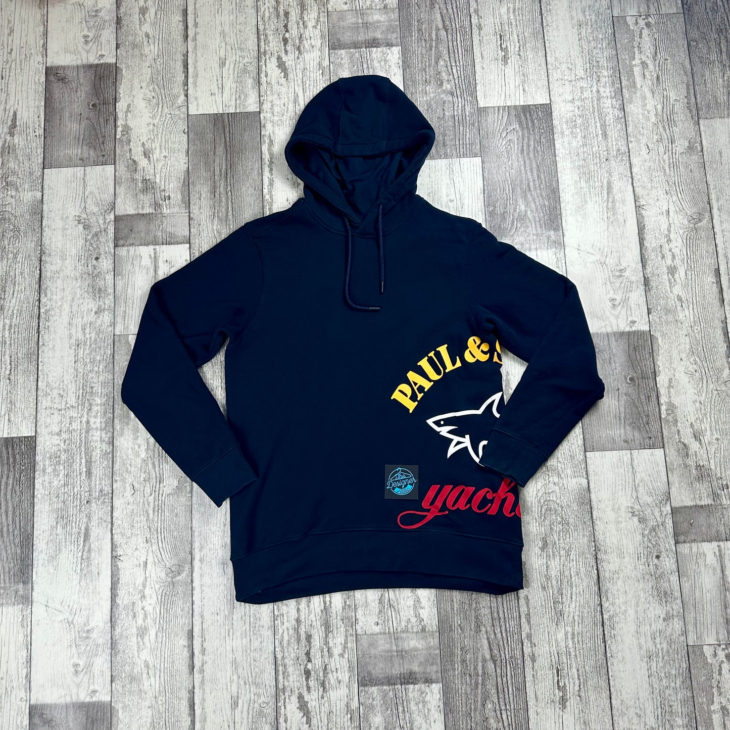 Paul & Shark Print Hoodie - Medium