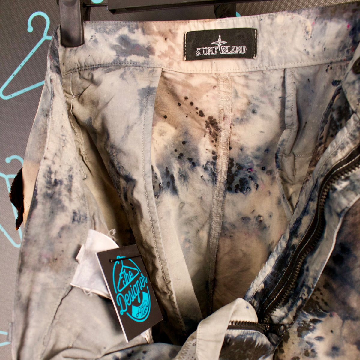 Stone Island "Watercolour" Shadow Project Shorts - 2XL / 3XL