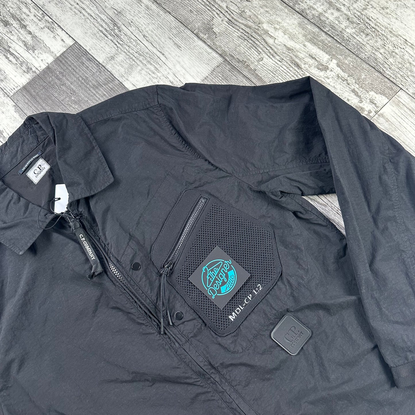 CP Company Metropolis Flatt Nylon Overshirt - Medium