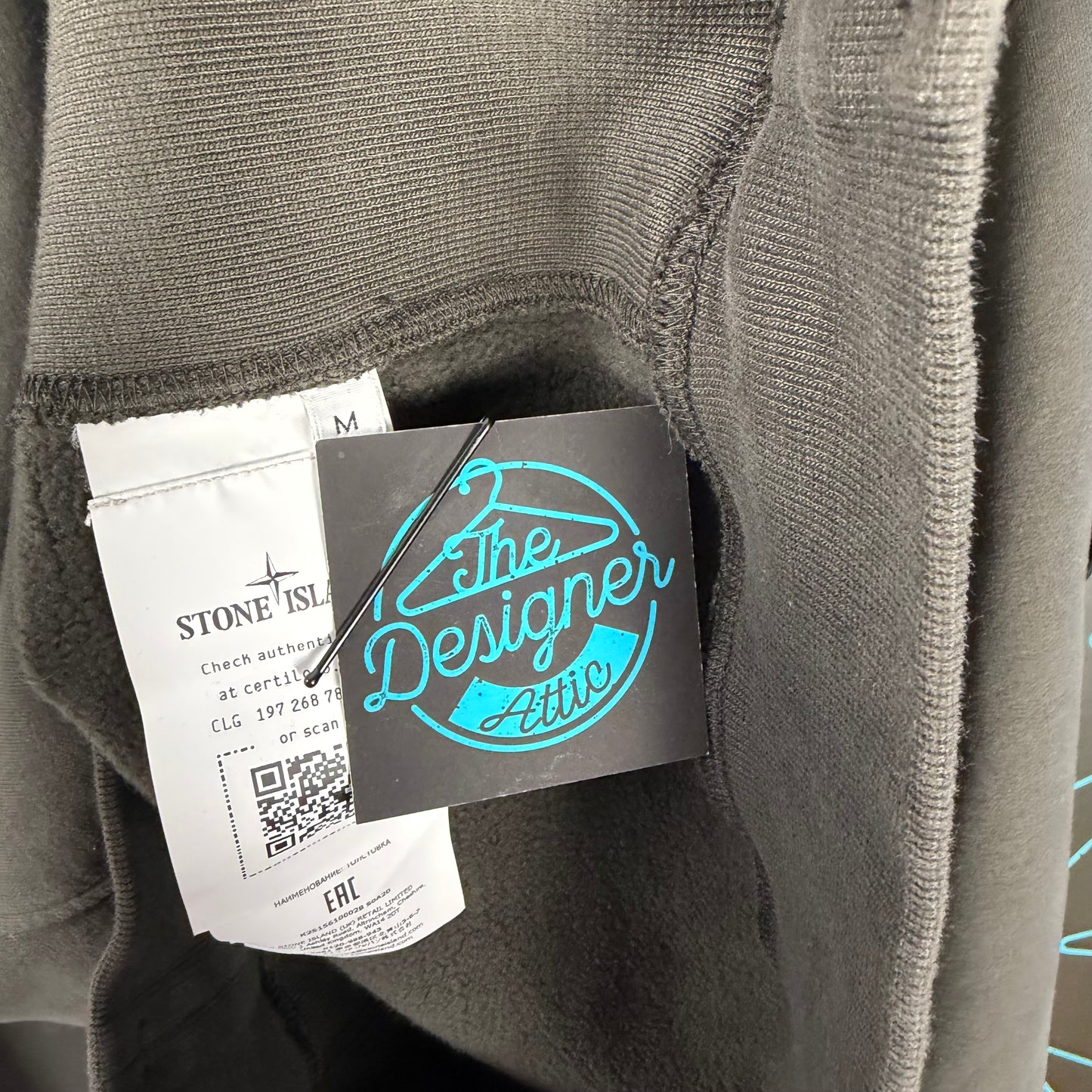 Stone Island A/W ‘25 Felpa Sweater - Large