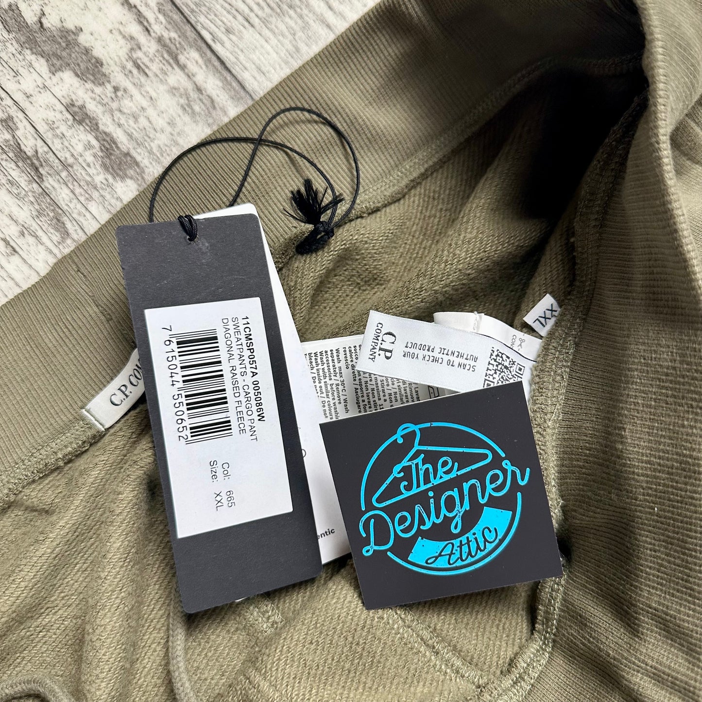 CP Company Diagonal Raised Fleece Joggers - 2XL