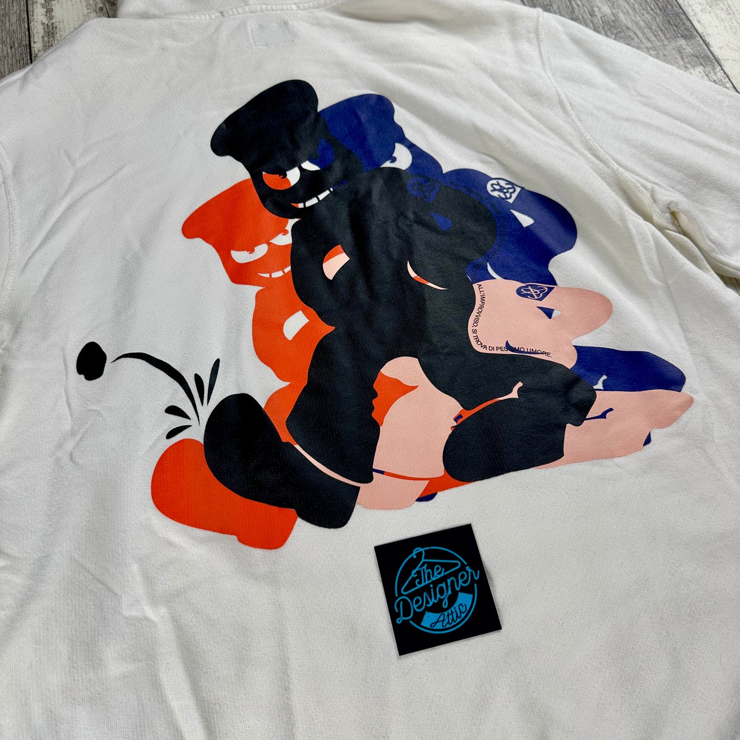 CP Company Cars and Comics Hoodie - Medium