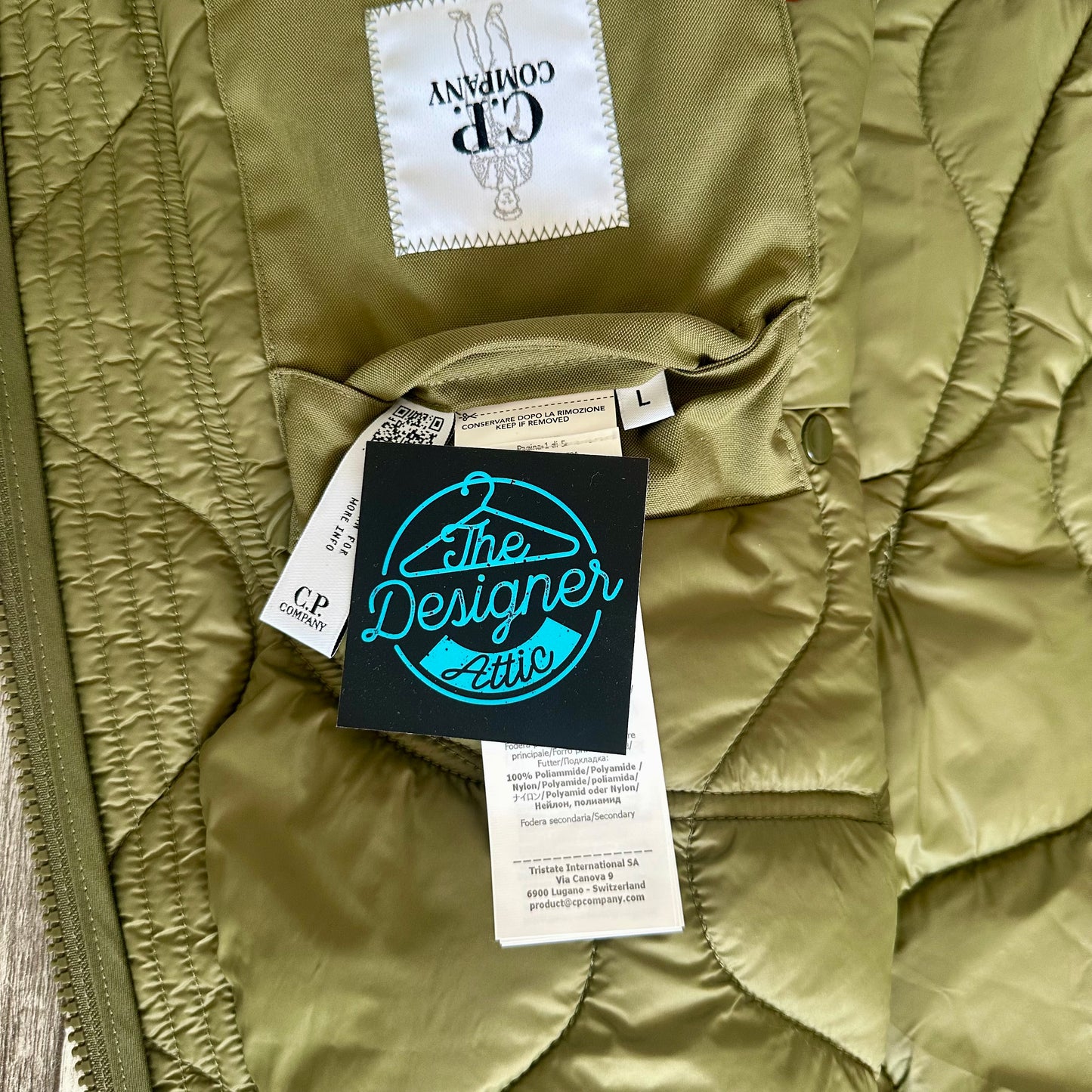 CP Company Liner Primaloft Vest Gilet - Large
