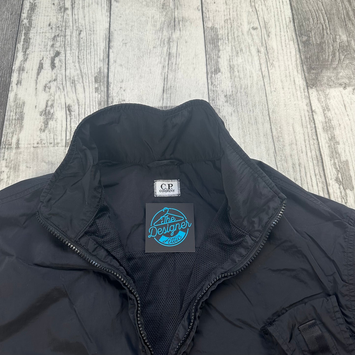 CP Company Nylon 1/2 zip smock - Medium