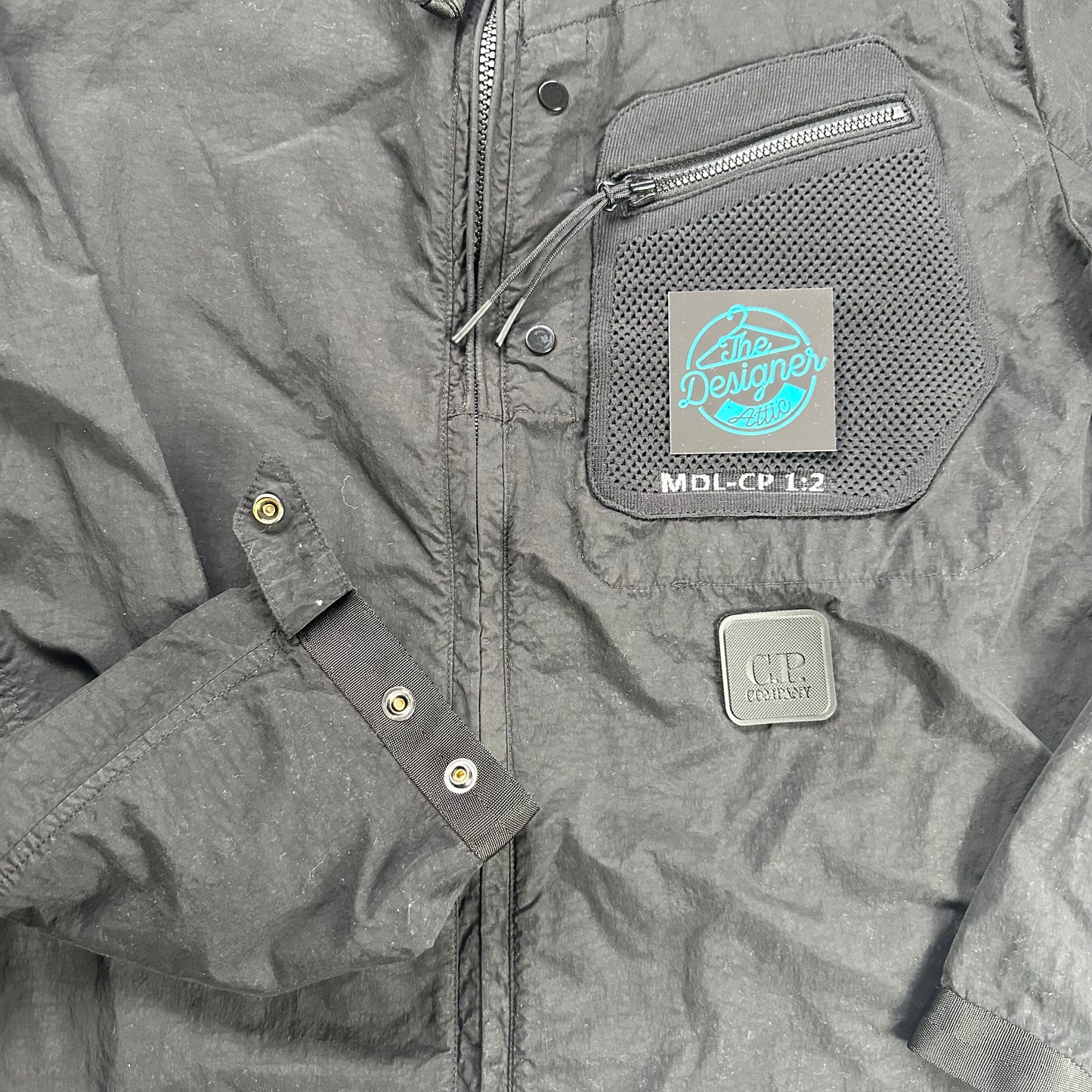 CP Company Metropolis Flatt Nylon Overshirt - Medium