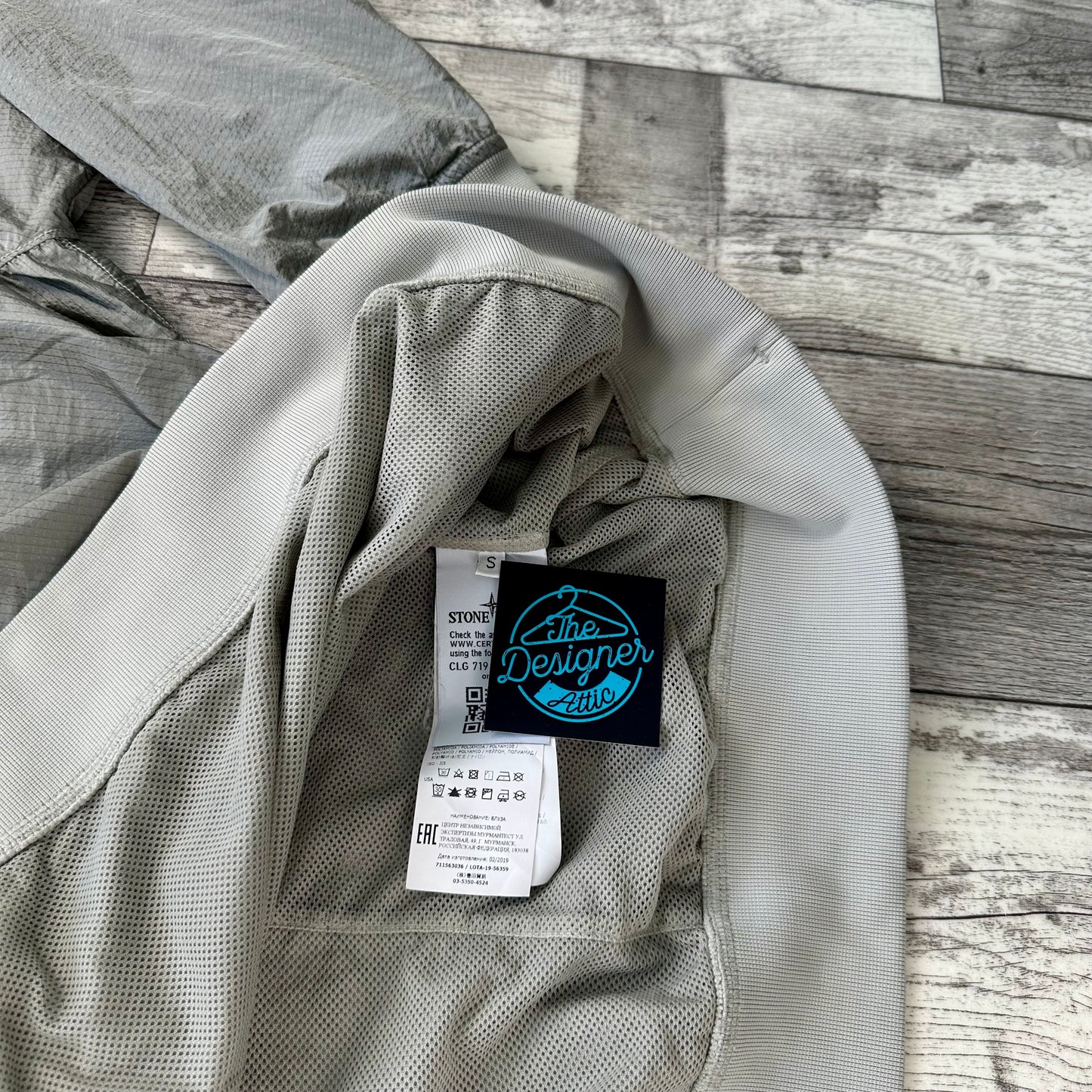 Stone Island Nylon Patch sweater - Medium