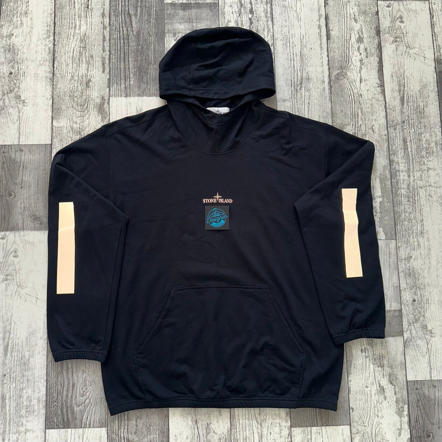Stone Island Reflective Hoodie - 2XL