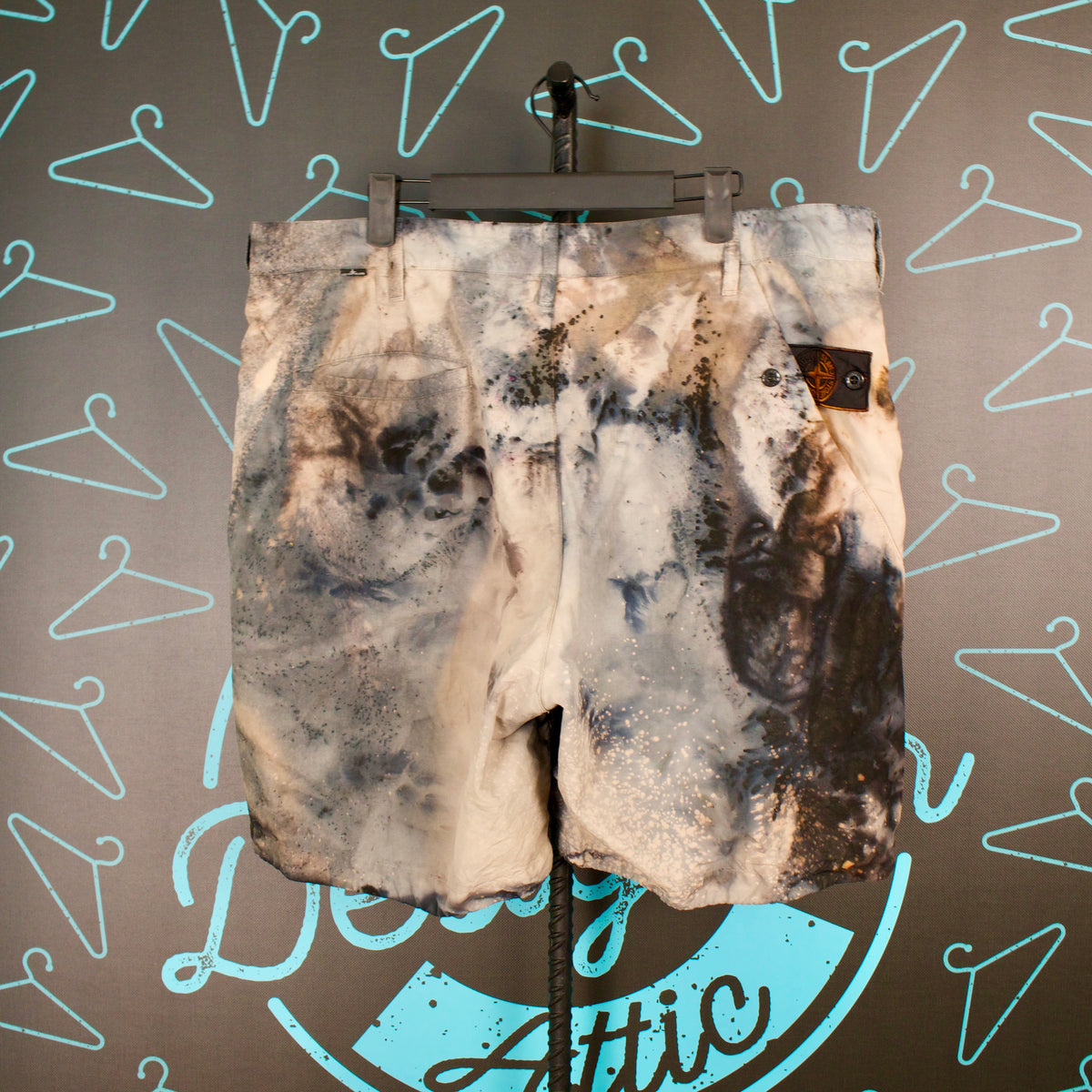 Stone Island "Watercolour" Shadow Project Shorts - 2XL / 3XL