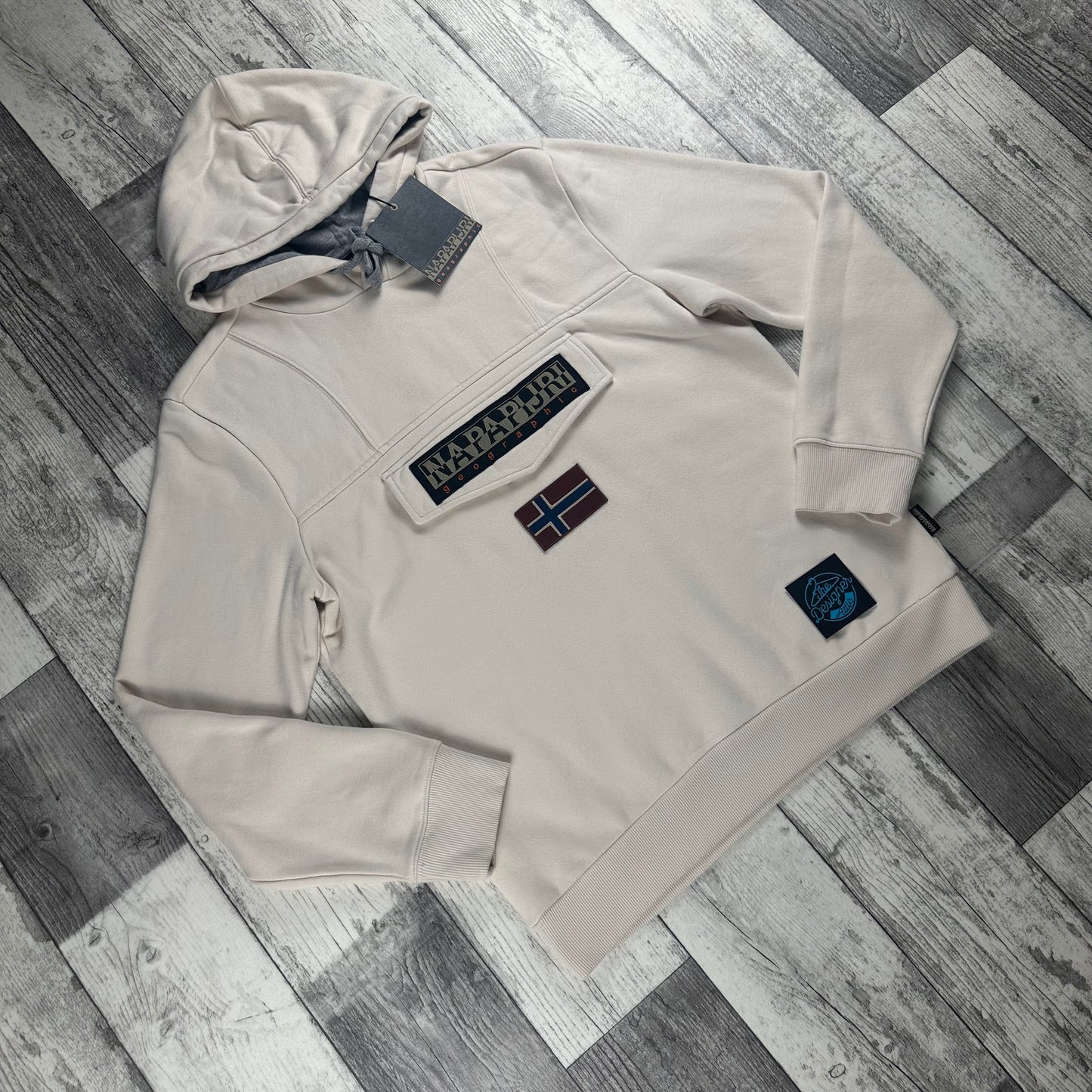 Napapijri Burgee Winter 2 Pocket Hoodie - Large