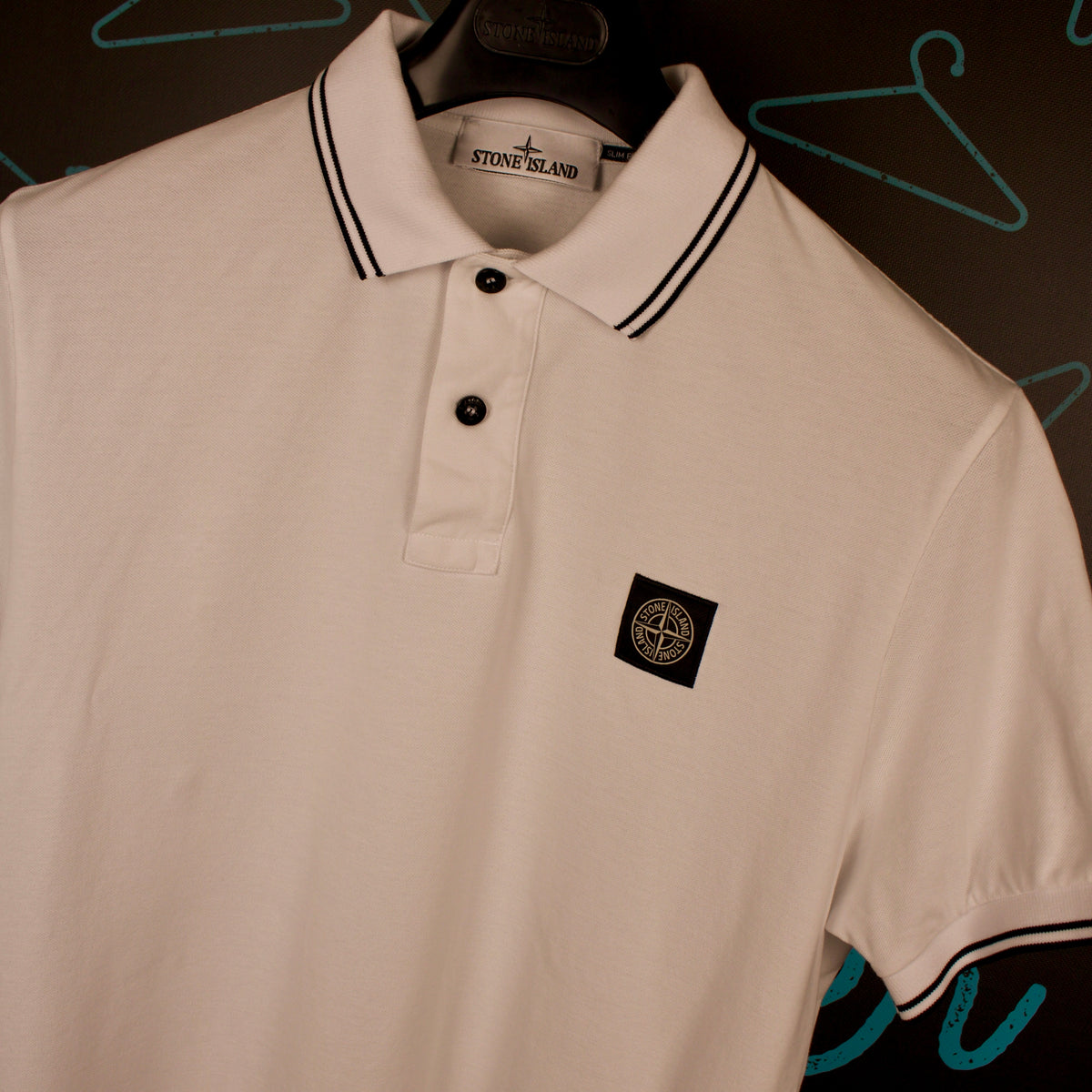 Stone Island S/S '24 Slim Fit Polo Shirt - Medium