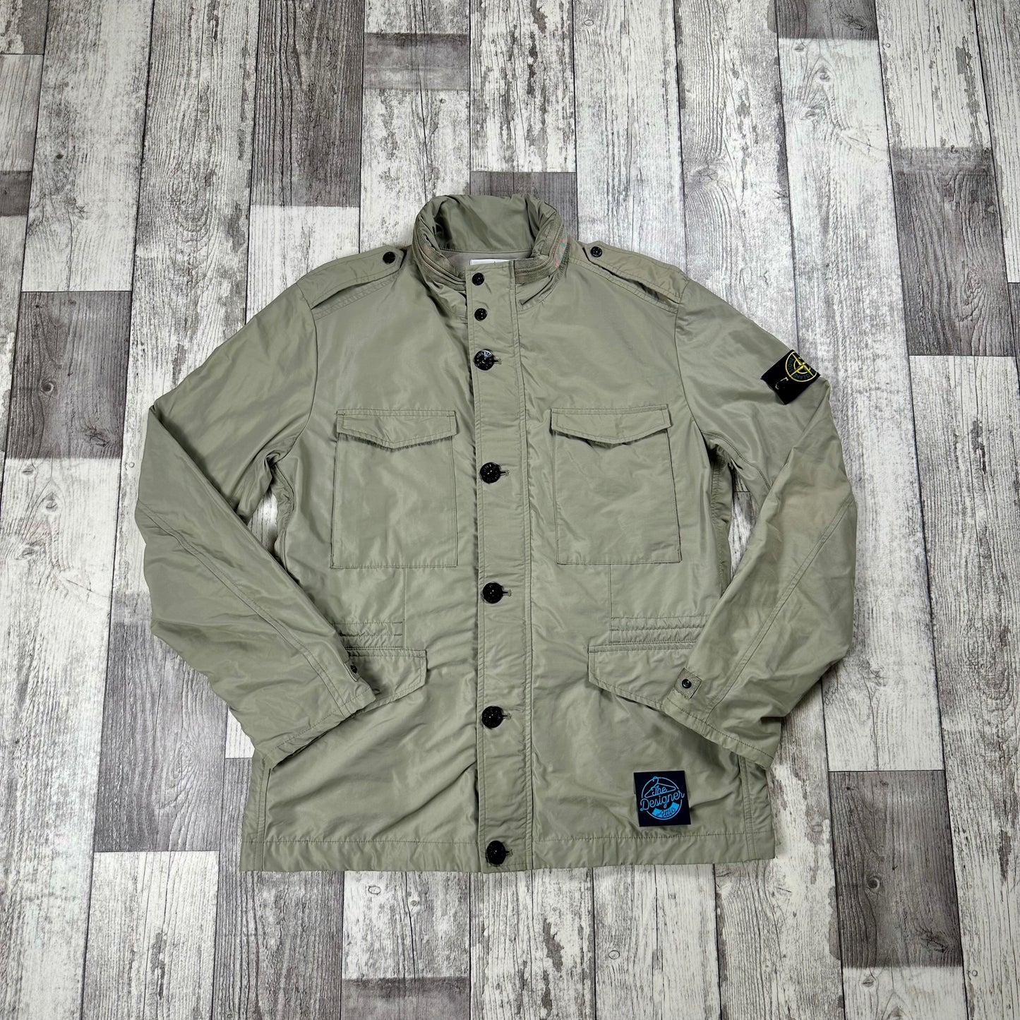 Stone Island Micro Reps Military Jacket - 2XL