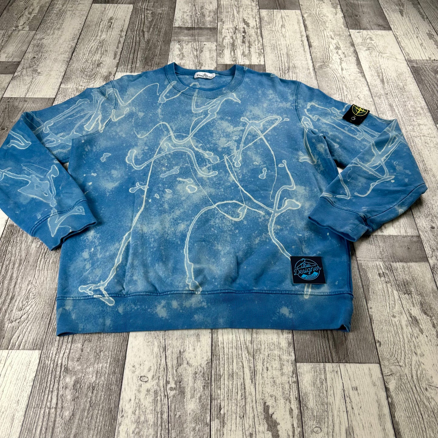 Stone Island A/W ‘20 Bleached Sweater - 2XL