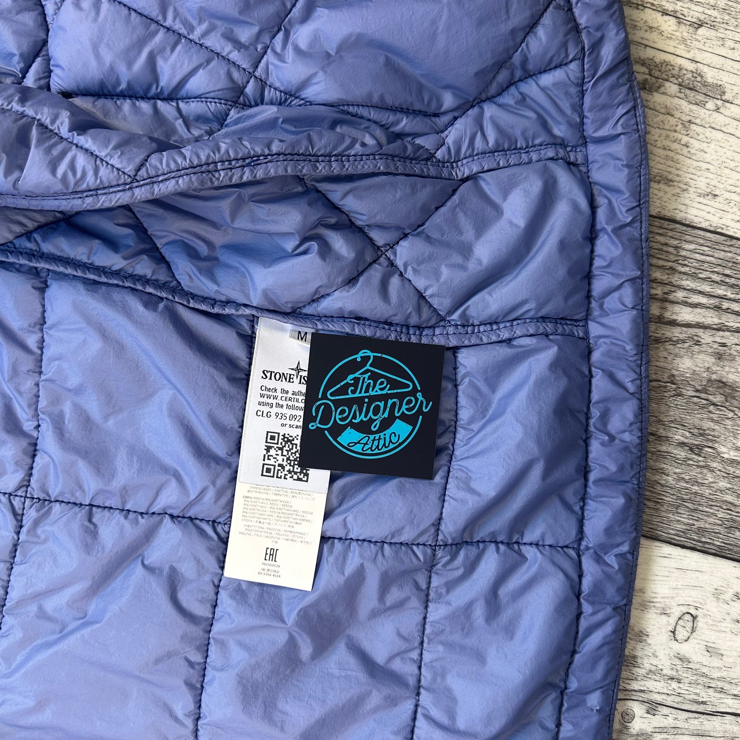 Stone Island Garment Dyed Quilted MicroYarn Gilet - Medium