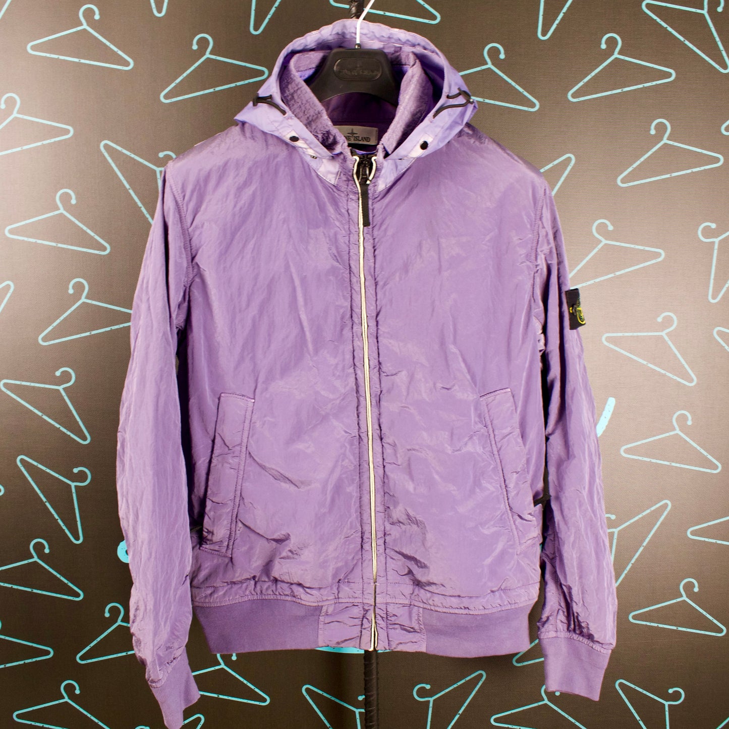 Stone Island Nylon Metal Tyvek Jacket - Large