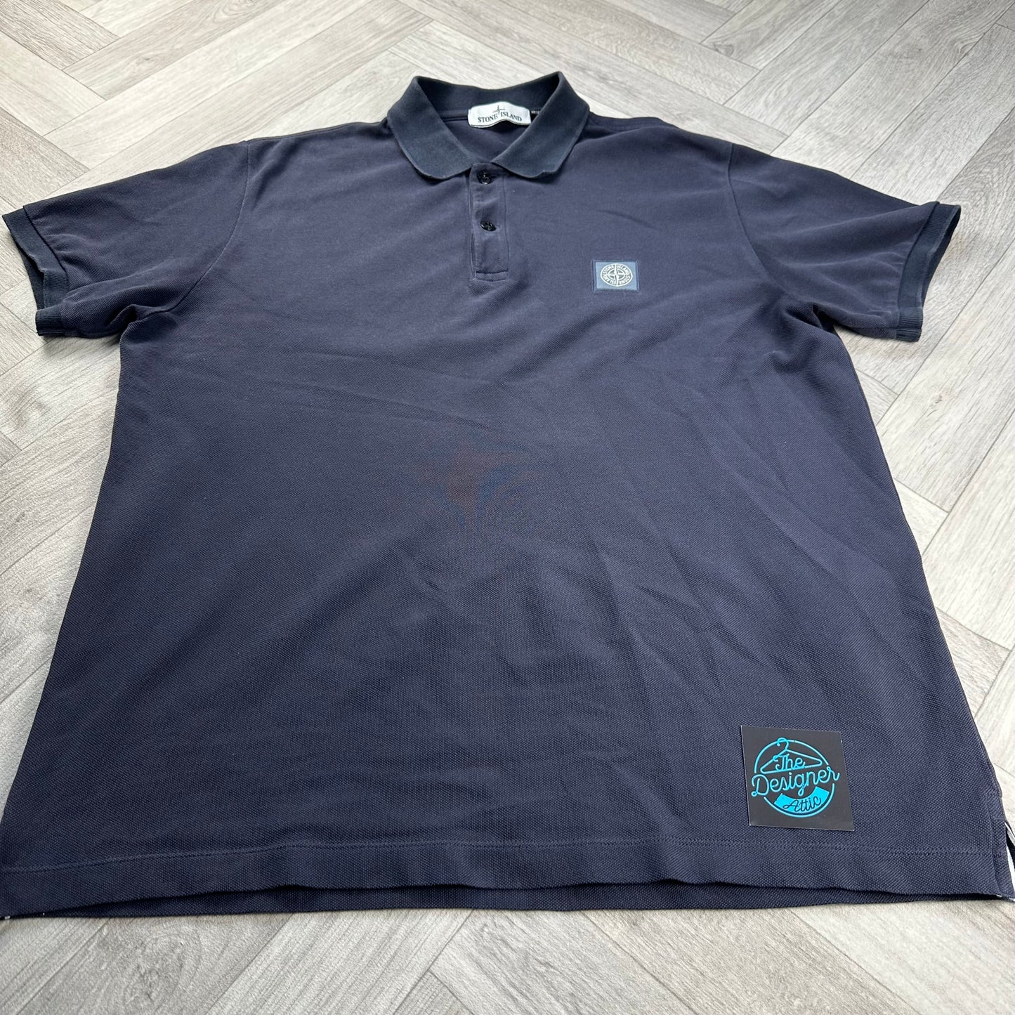 Stone Island Patch Polo Shirt - ExL