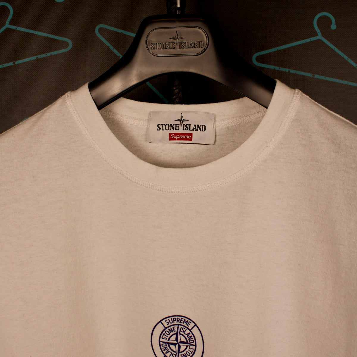 Stone Island x Supreme T-Shirt - Large