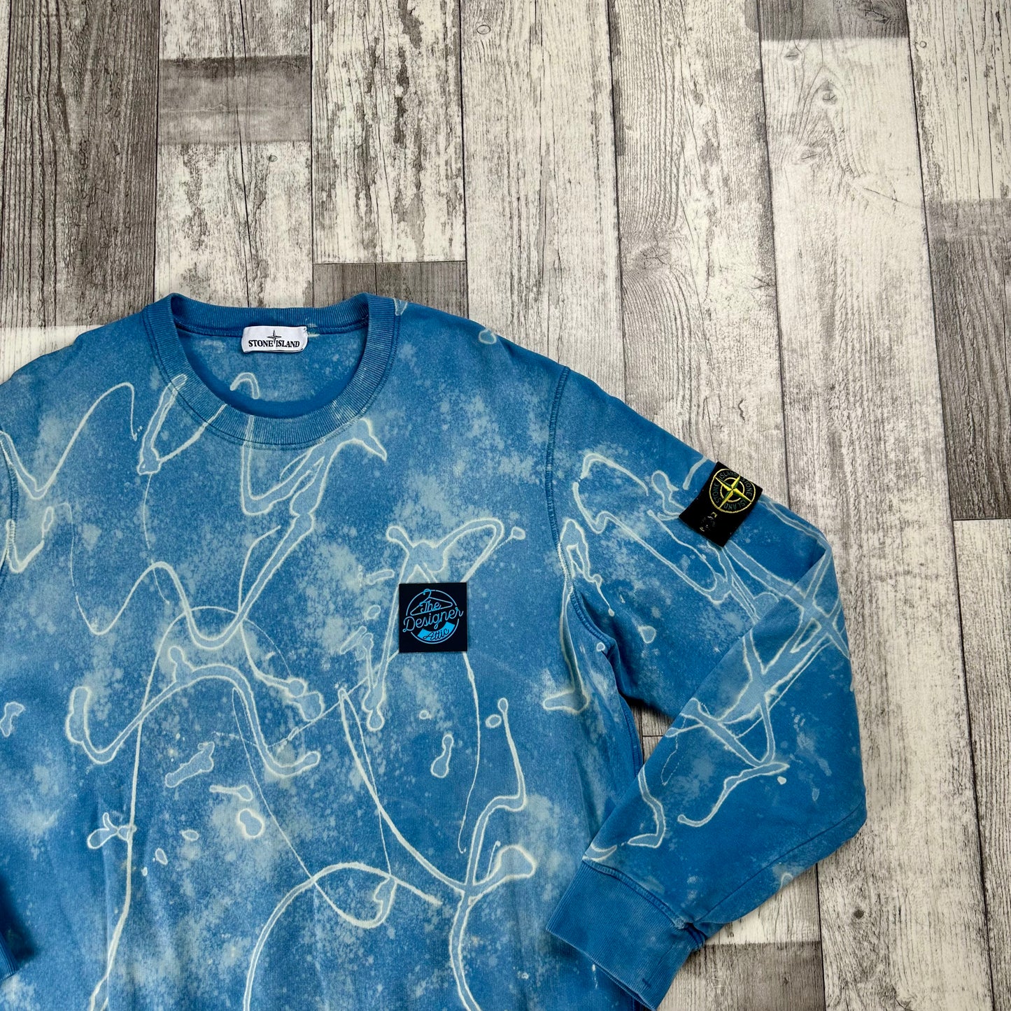 Stone Island A/W ‘20 Bleached Sweater - 2XL