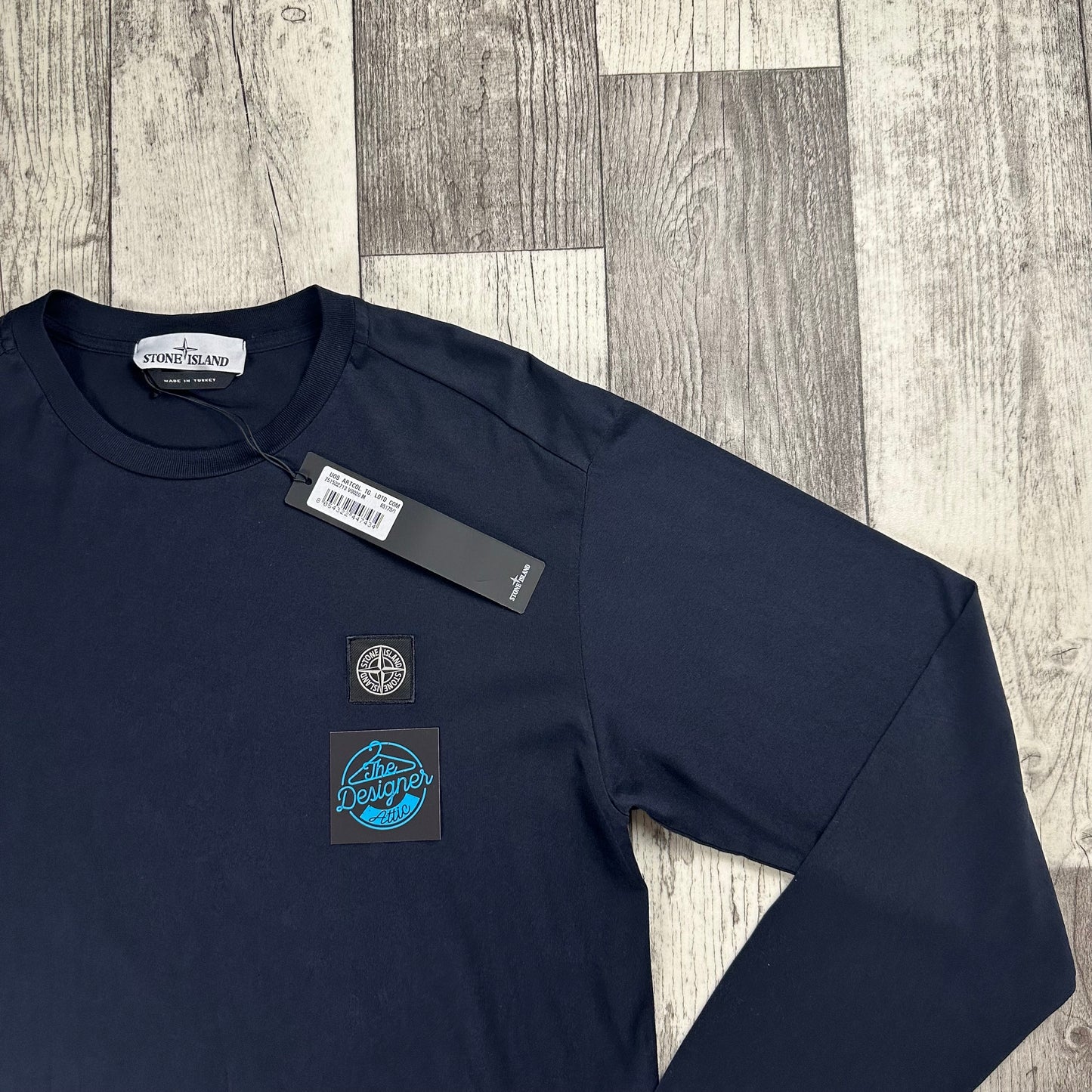 Stone Island L/S T-Shirt - Medium