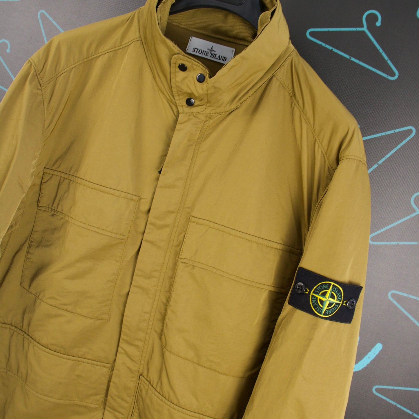 Stone Island S/S ‘23 Hyper Dense Nylon Raso Jacket - ExL