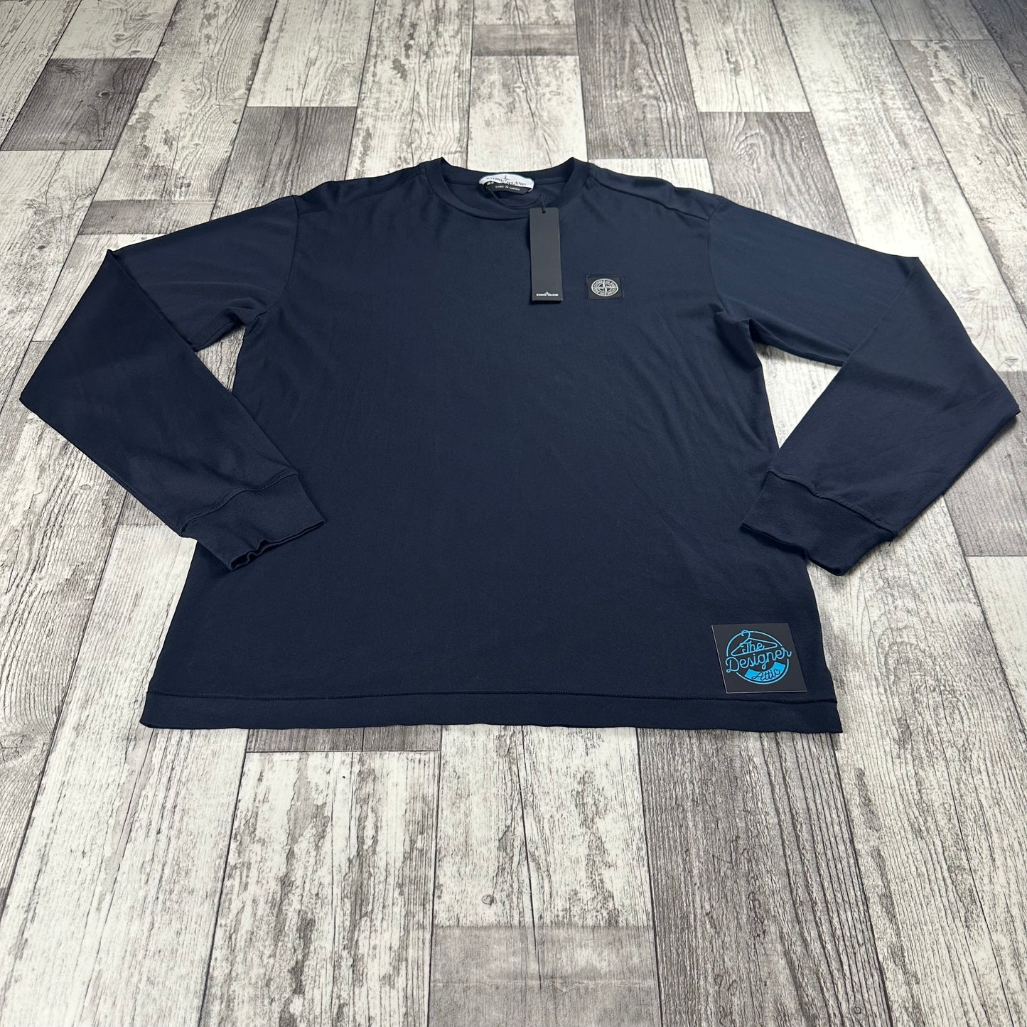 Stone Island L/S T-Shirt - Medium