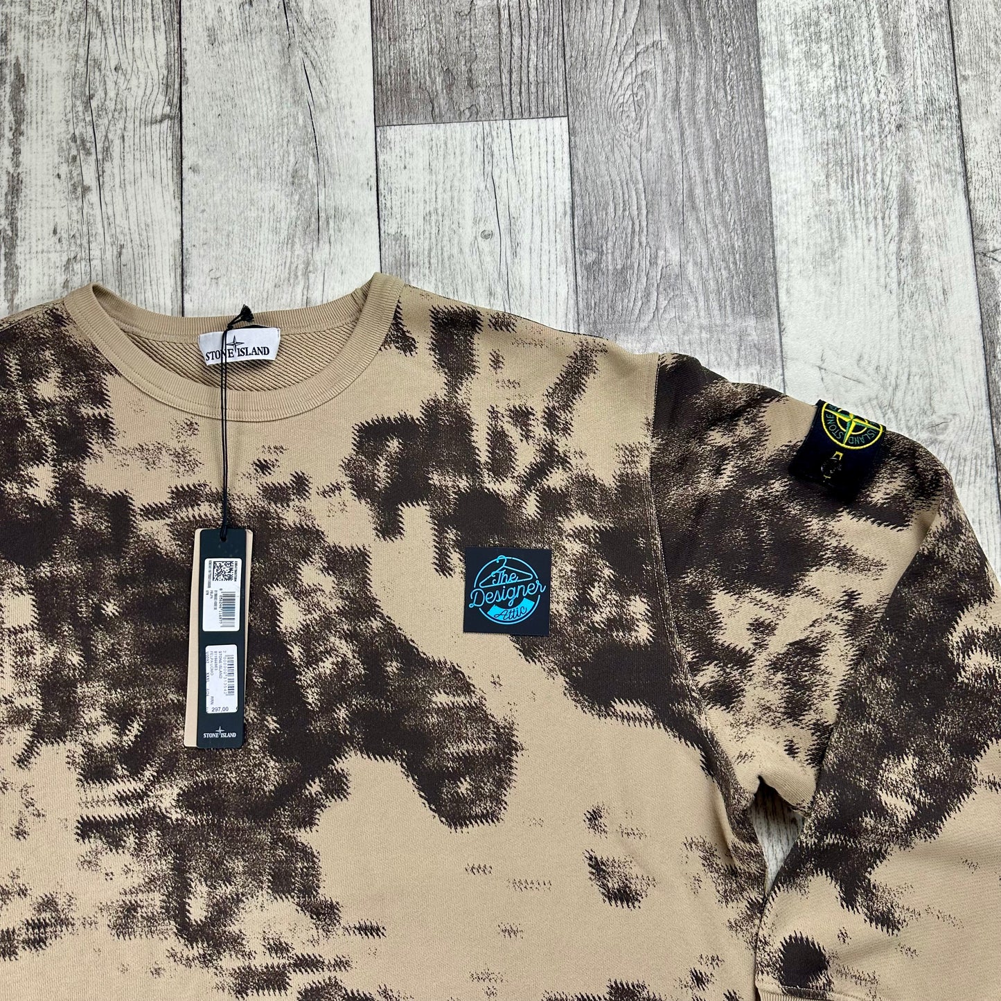 Stone Island Earth Mapping sweater - 3XL