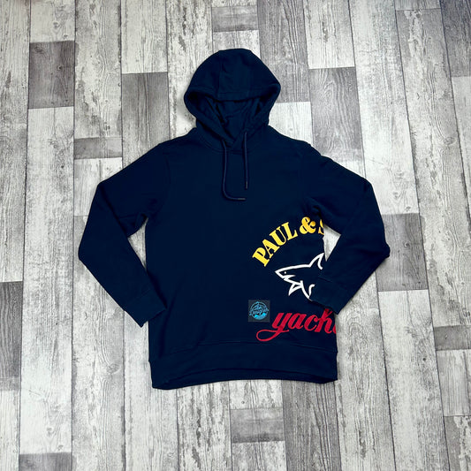 Paul & Shark Print Hoodie - Medium