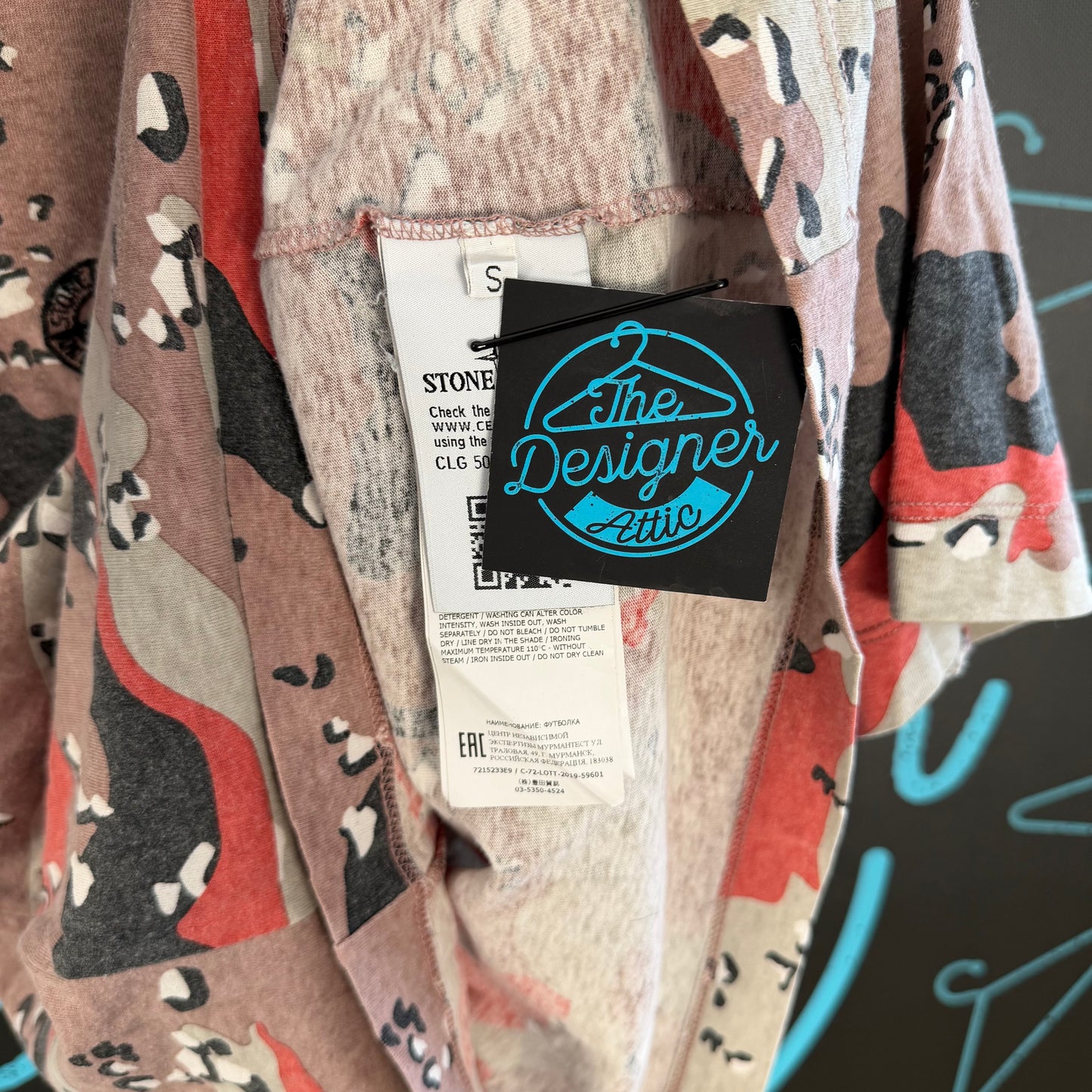 Stone Island Arctic Camo T-shirt - Medium
