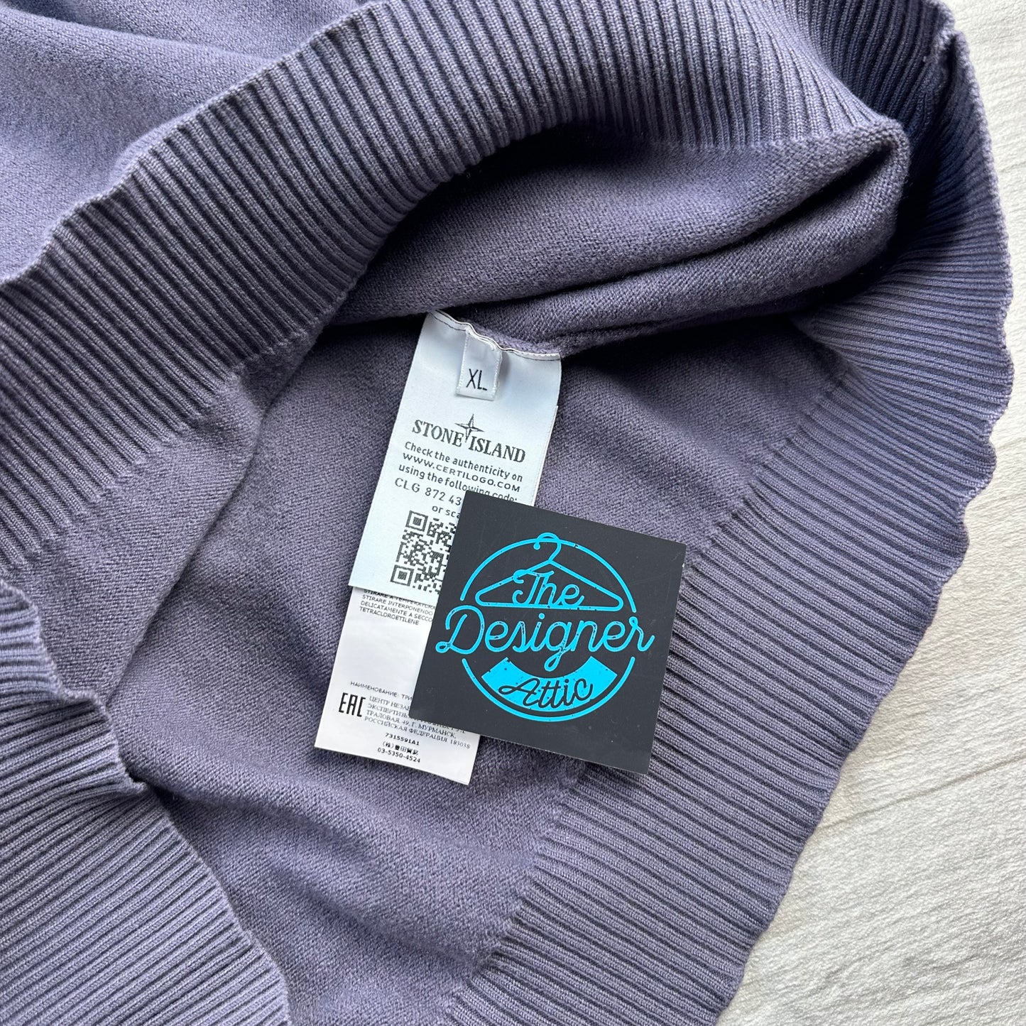 Stone Island Cotton Sweater - Large