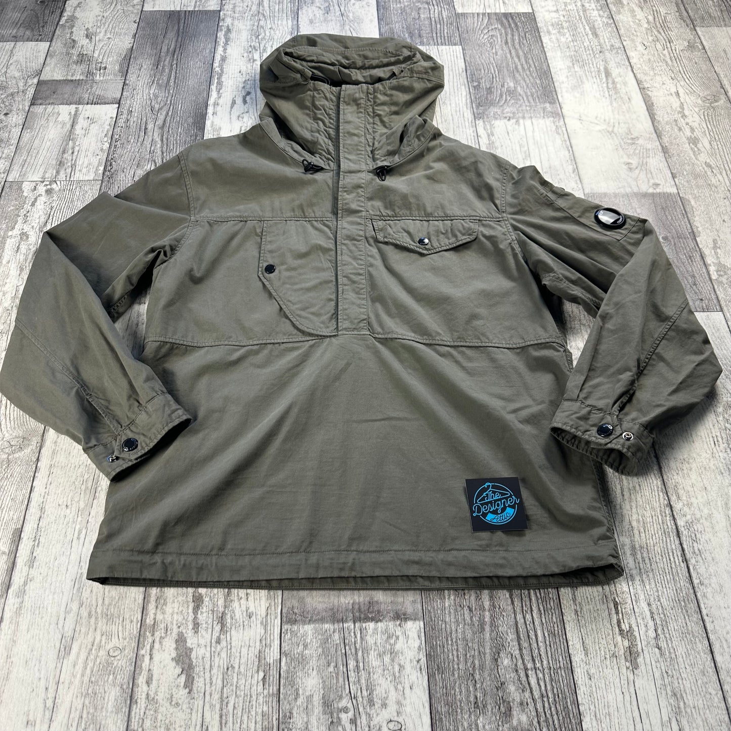 CP Company Garbadine Hooded Jacket - Large