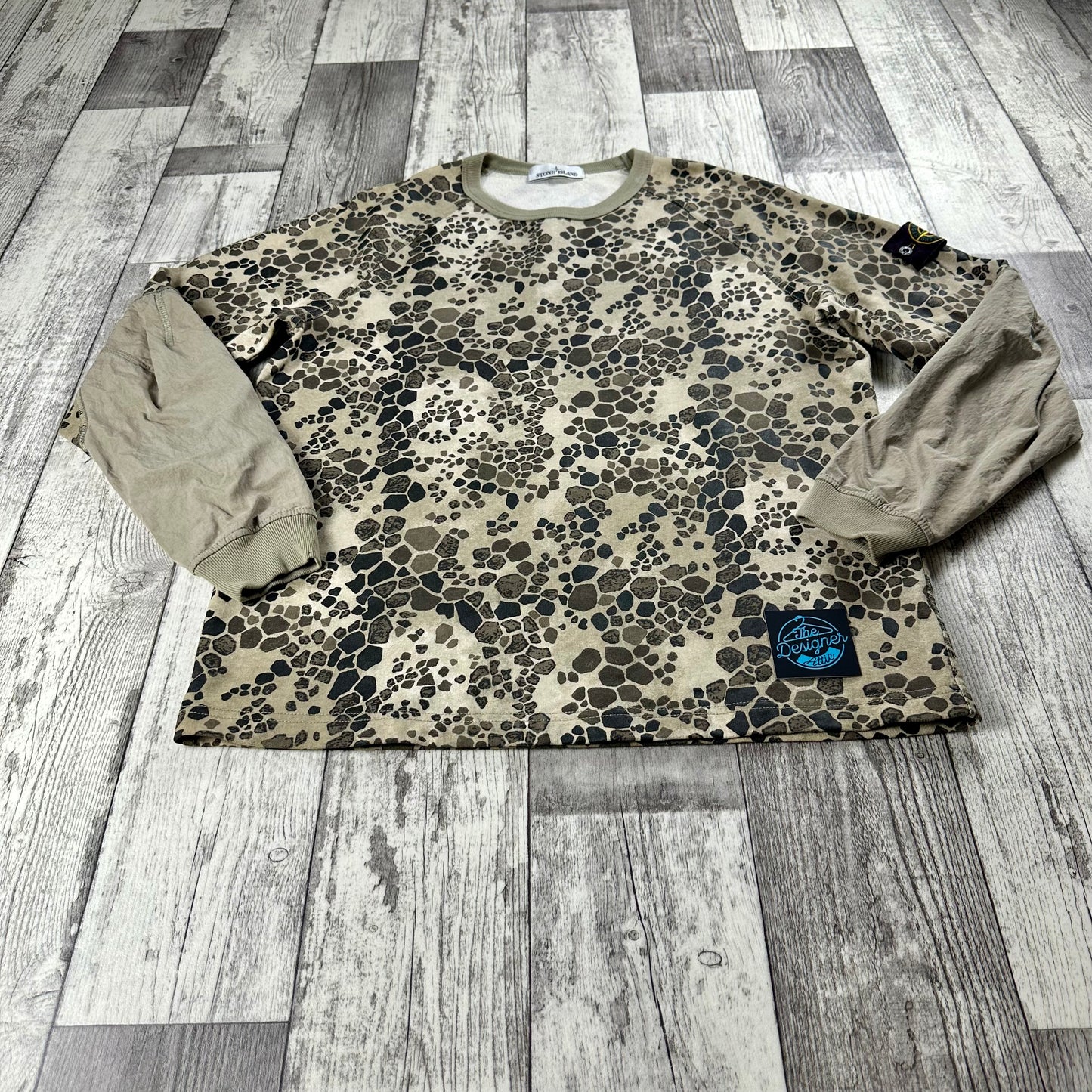 Stone Island Alligator Sweater - Large