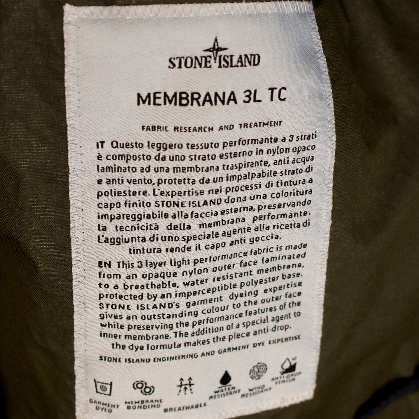 Stone Island Membrana 3L TC - ExL