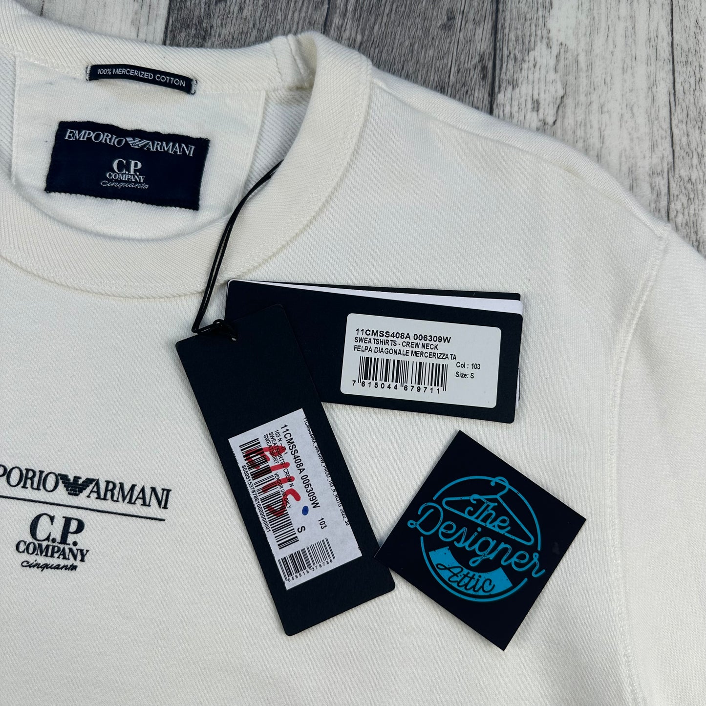CP Company x Emporio Armani sweater - Medium
