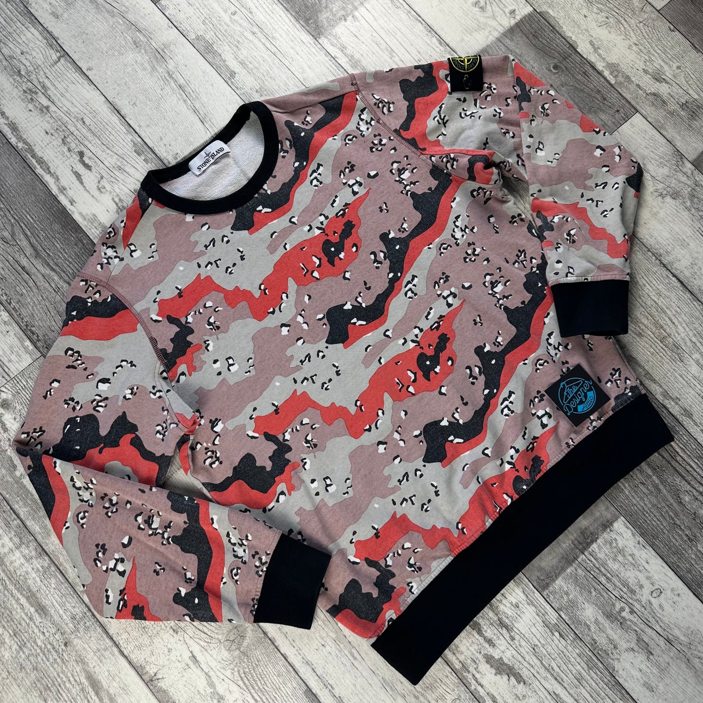 Stone Island Desert camo sweat - Large