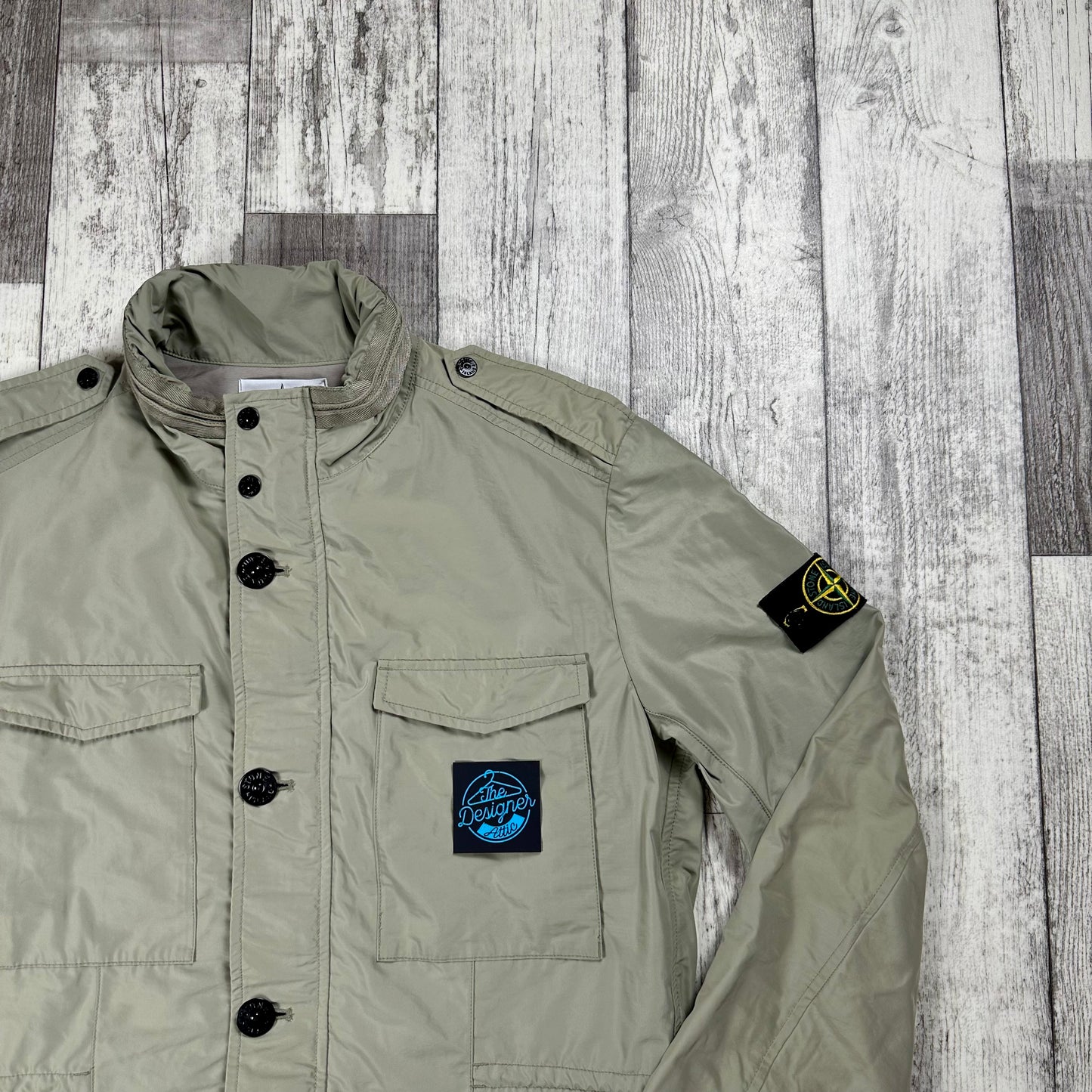 Stone Island Micro Reps Military Jacket - 2XL