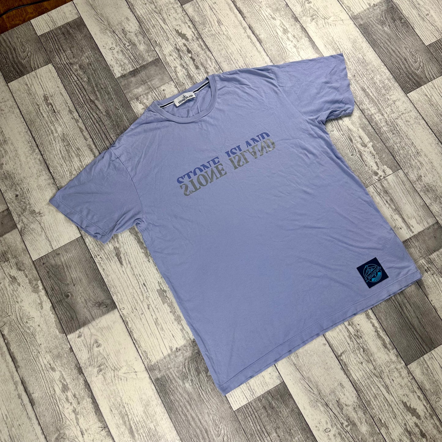 Stone Island Reflective Print T-Shirt - ExL