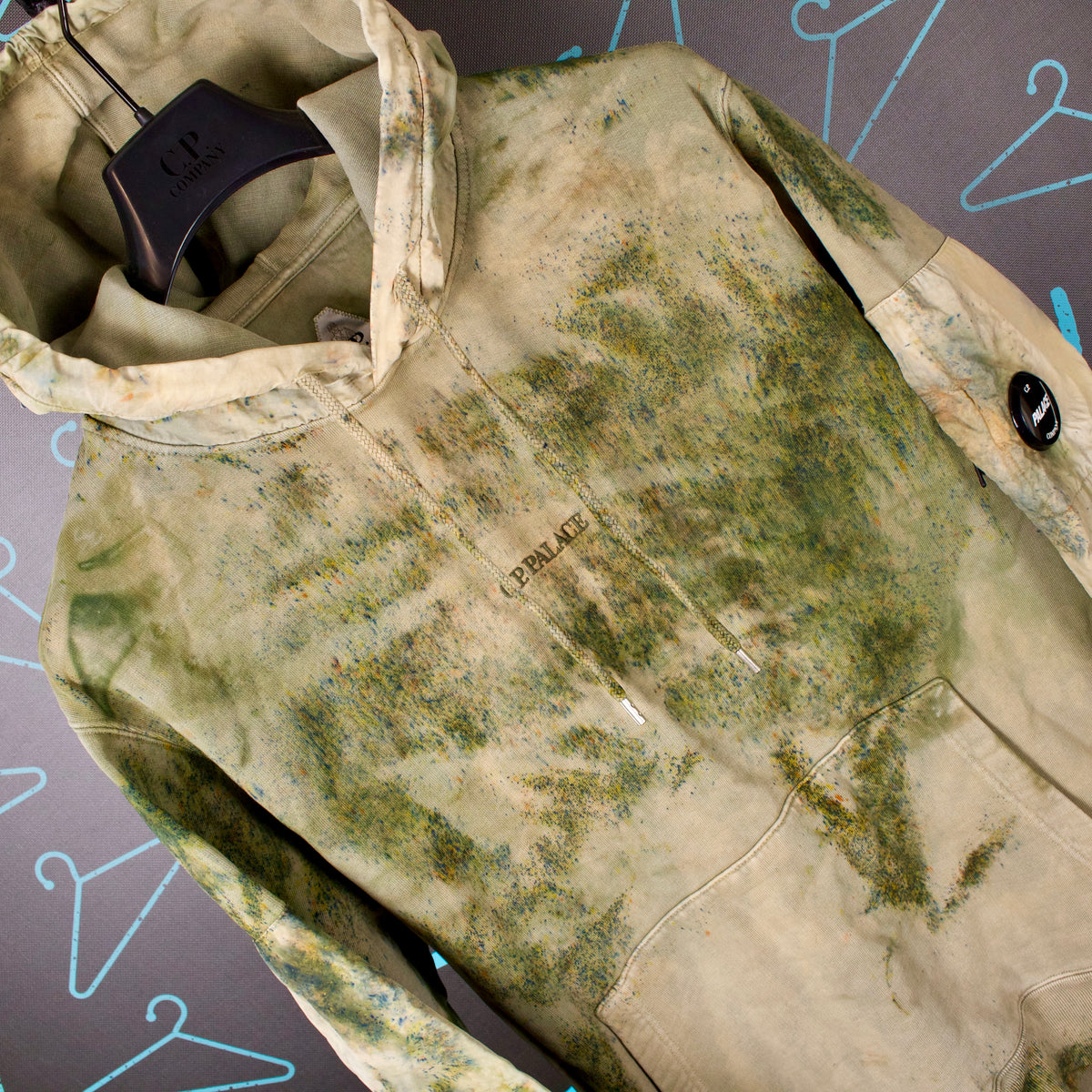 CP Company x Palace 'Pine Tree' Hoodie - Large