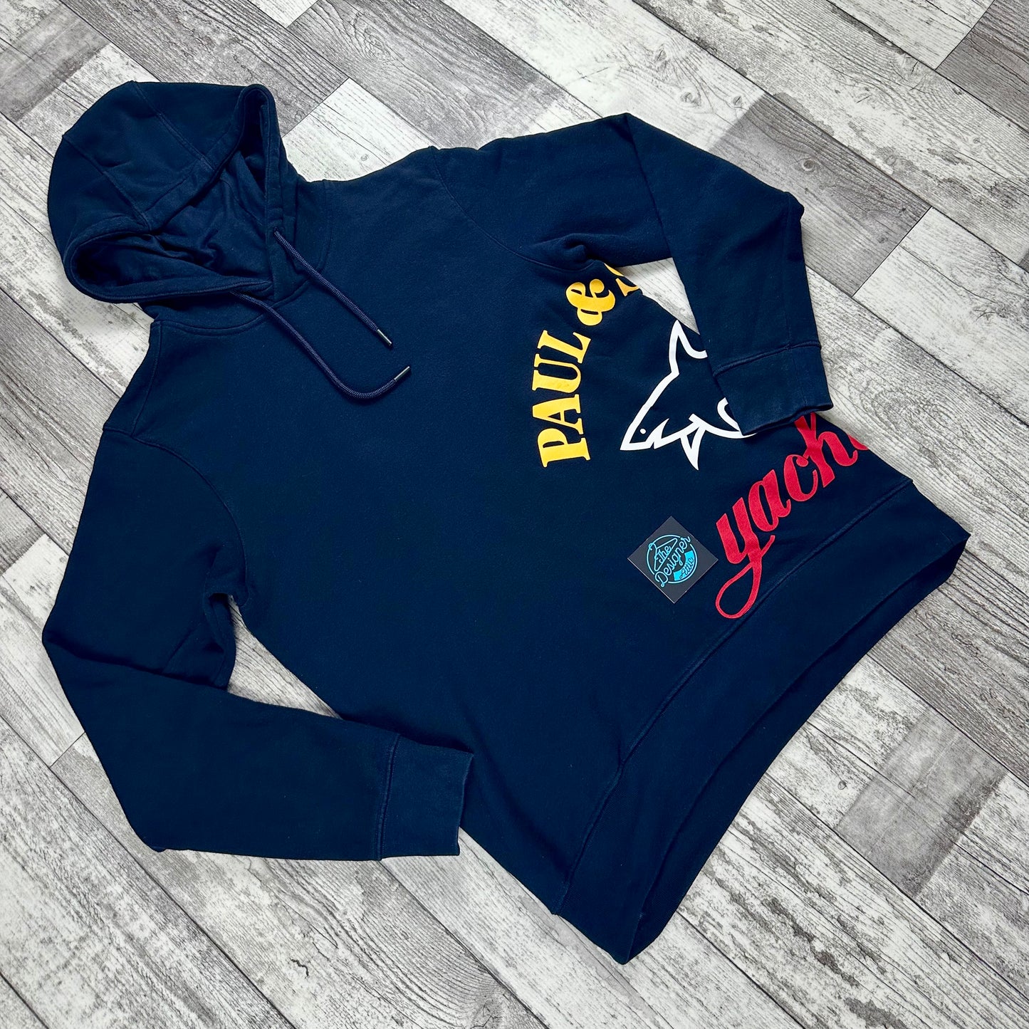Paul & Shark Print Hoodie - Medium