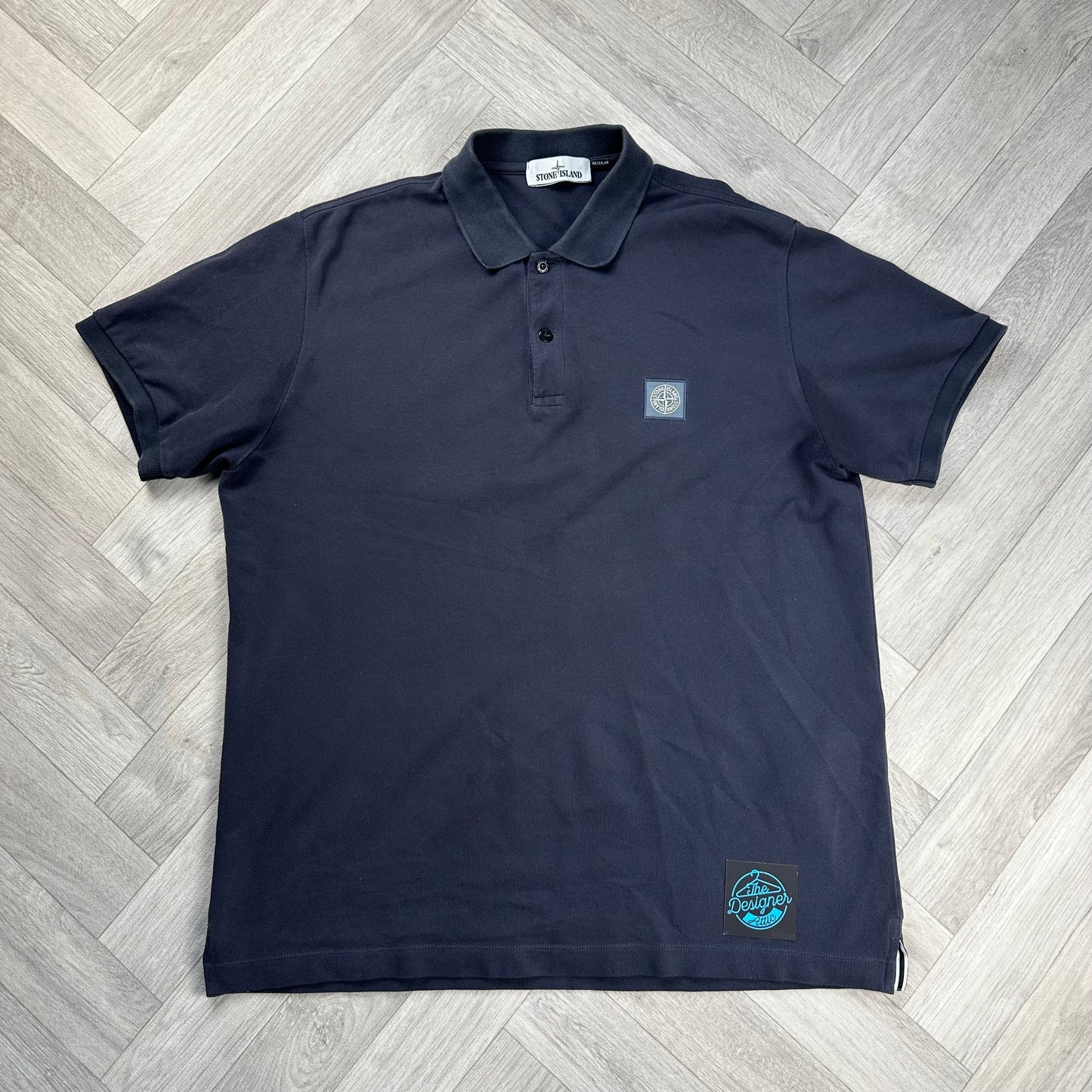 Stone Island Patch Polo Shirt - ExL