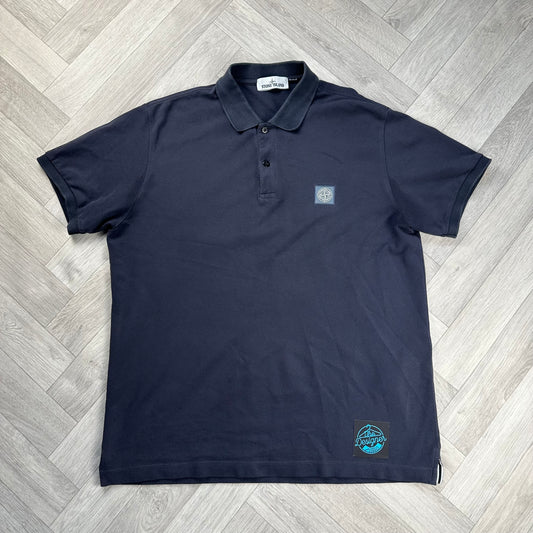 Stone Island Patch Polo Shirt - ExL