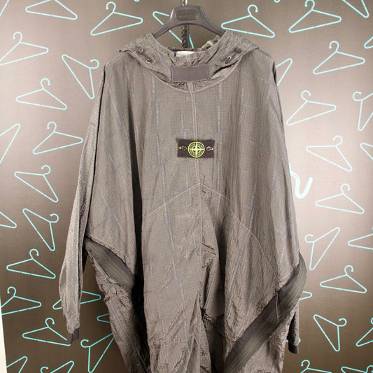 Stone Island House Check Nylon Metal Black Watro Smock - UNI