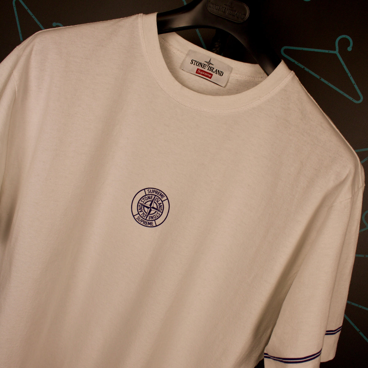 Stone Island x Supreme T-Shirt - Large