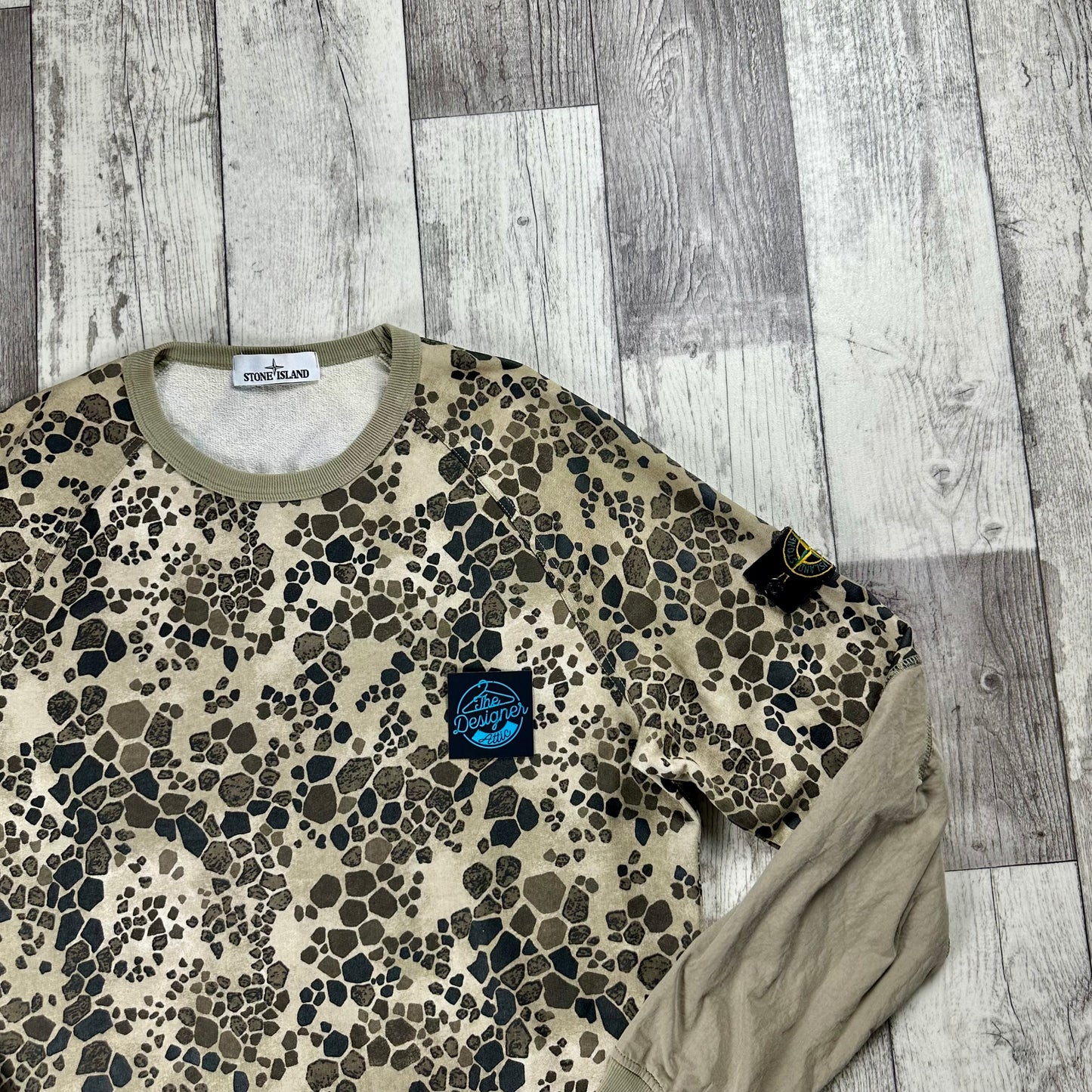 Stone Island Alligator Sweater - Large