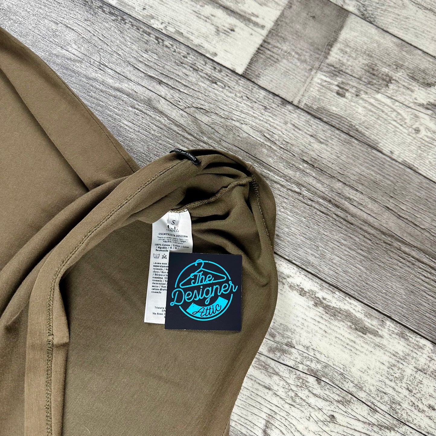 CP Company C&C Embroidered T-Shirt - Medium