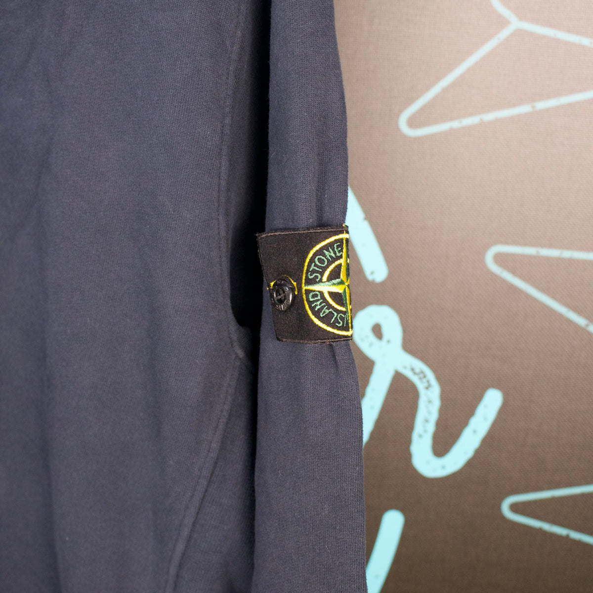 Stone Island A/W '25 1/4 Zip Navy - ExL / 2XL
