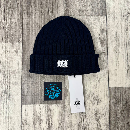 CP Company Patch Beanie - Black