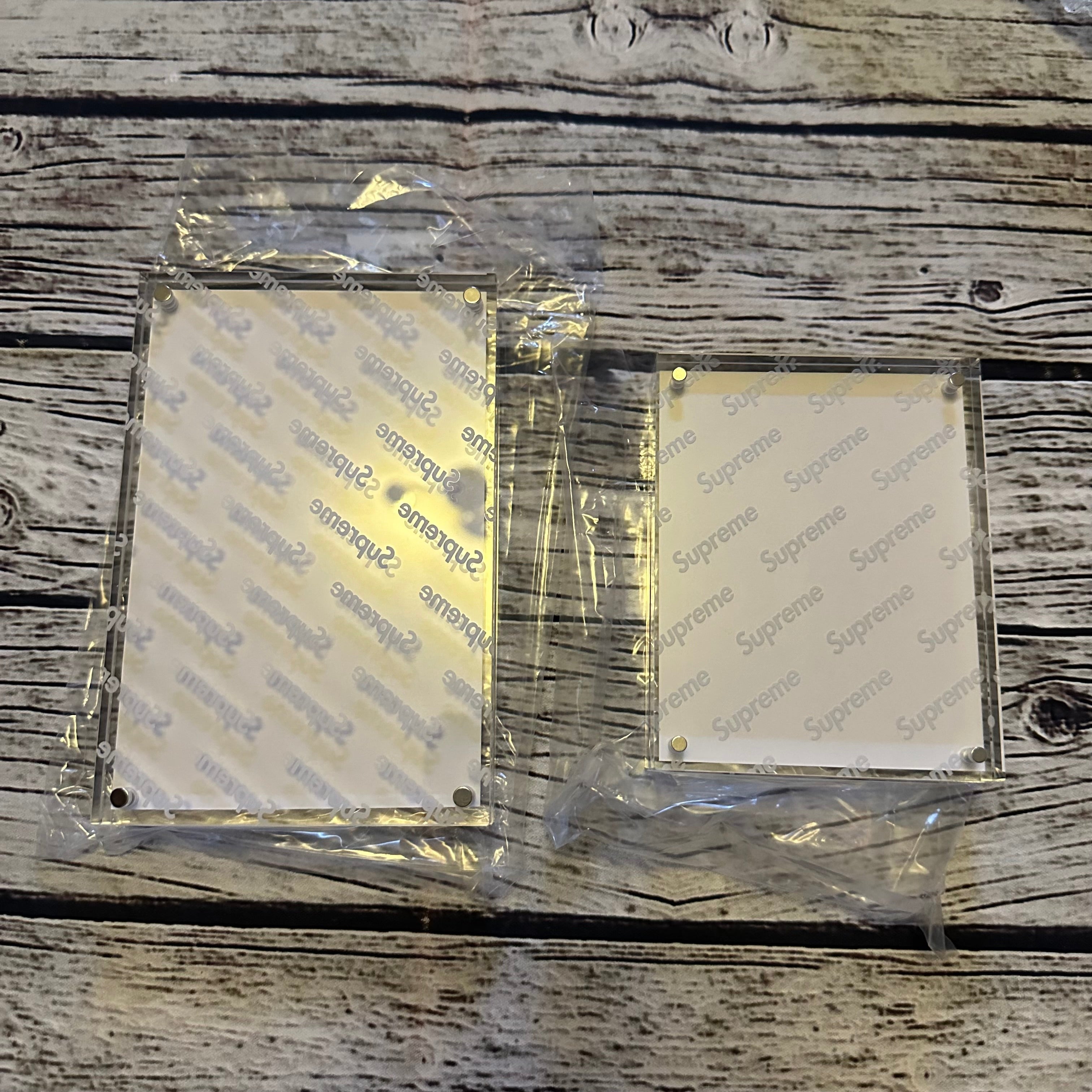 Supreme - supreme Acrylic Photo Frame シュプリーム Supreme - Acrylic Photo Frame (Set of 2) - ParkSIDER