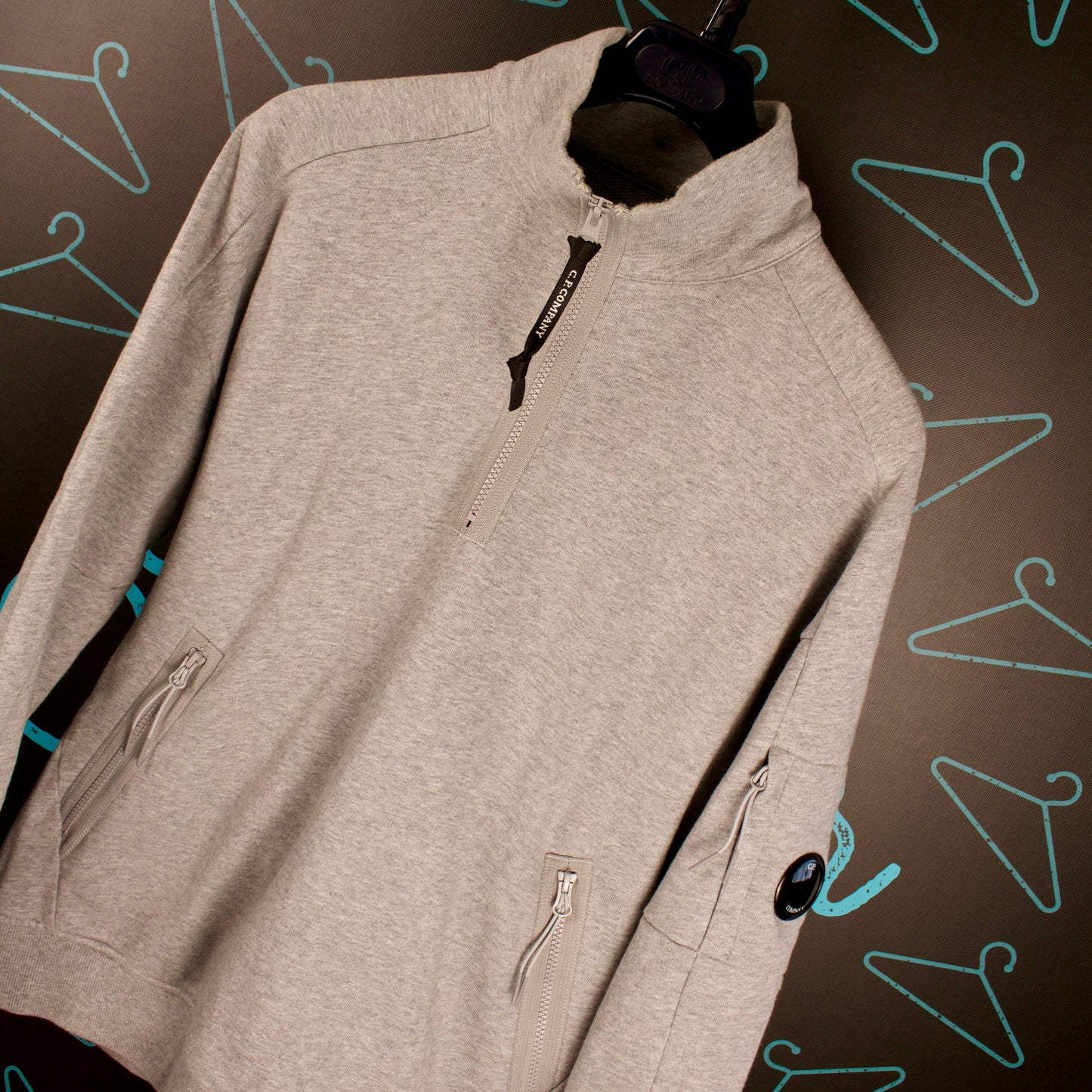 CP Company 1/4 Zip Sweater - ExL